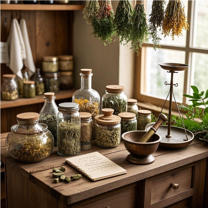 Traditional Medicine in the Modern World: A Home Apothecary Guide